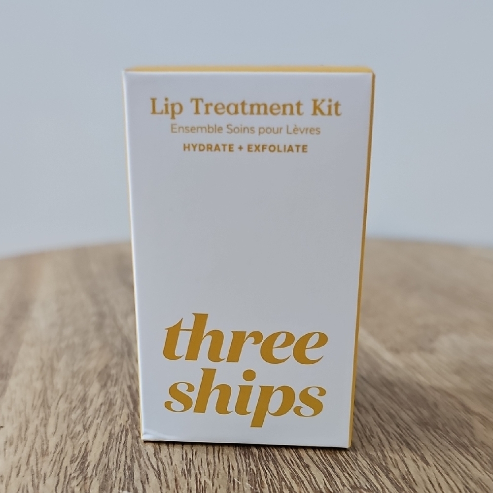 Three Ships Lip Treatment Kit Exfoliator & Lip Mask